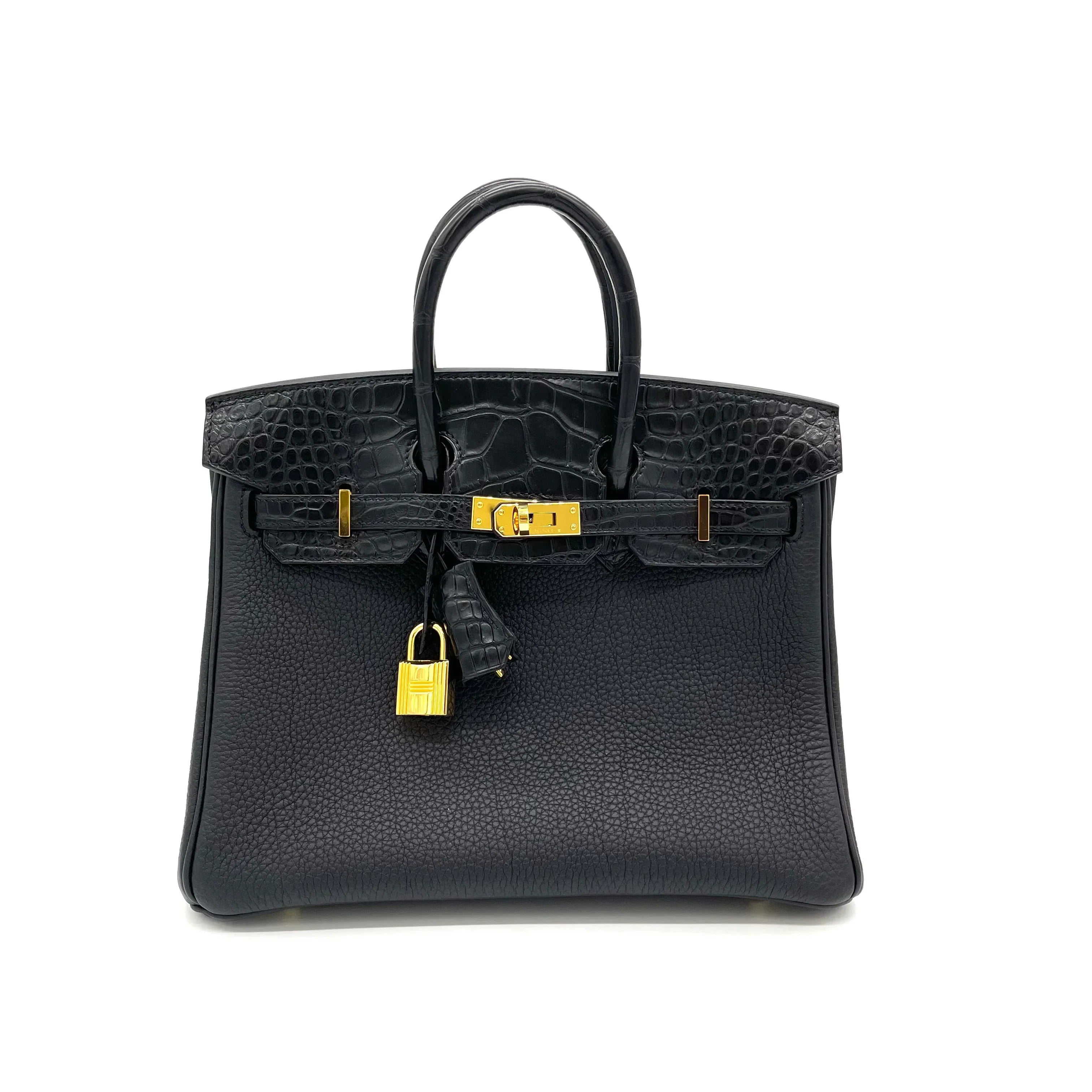 Matte Alligator Birkin Touch 25