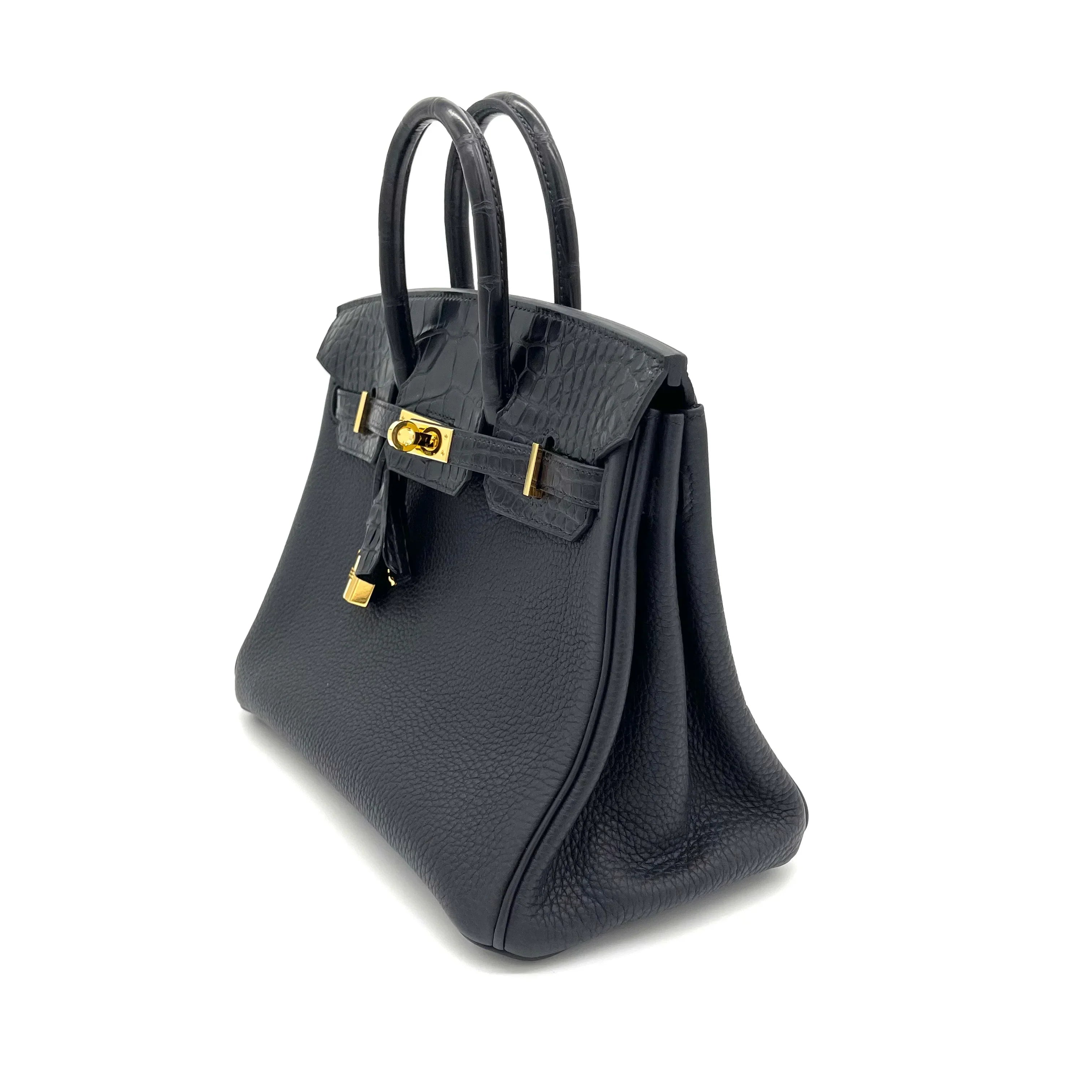 Matte Alligator Birkin Touch 25